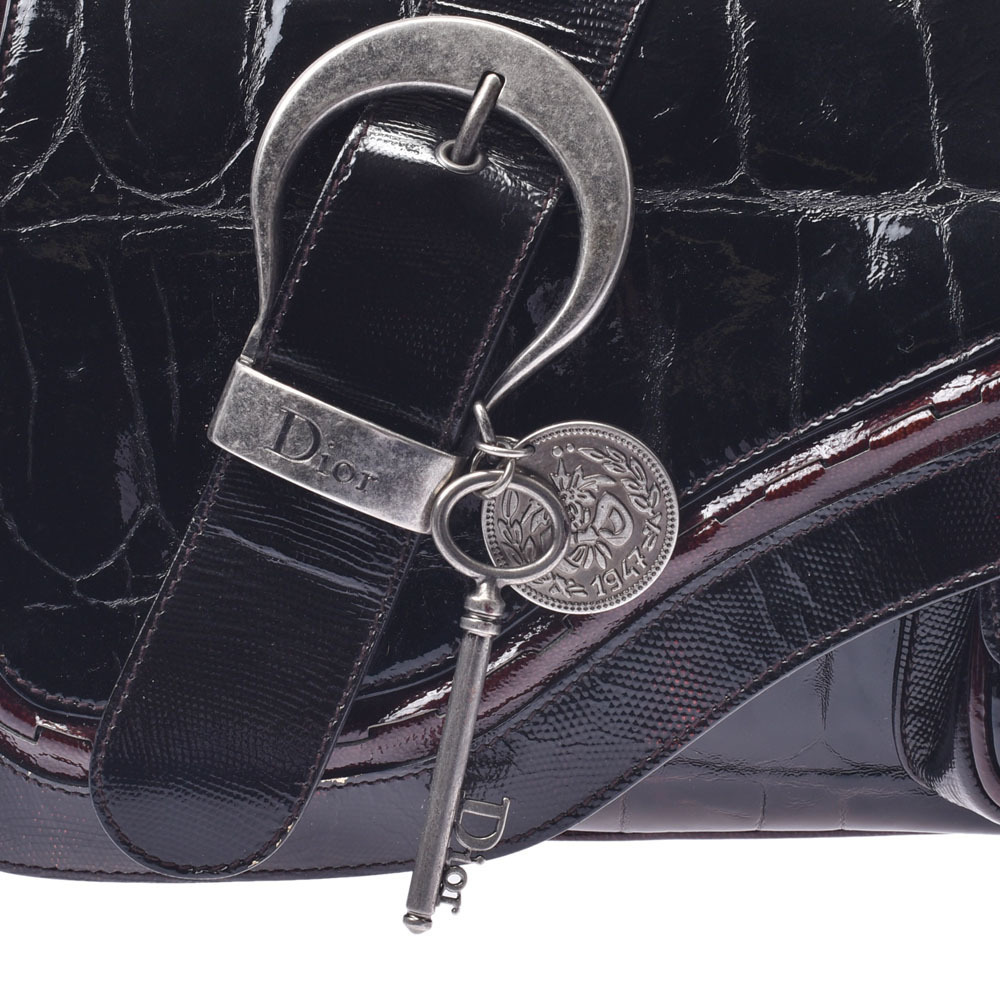 Dior Gaucho  Brown Shoulder Bag Christian - Picture 8 of 12
